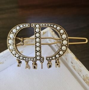 Christian Dior Jadior Barette Hair Clip